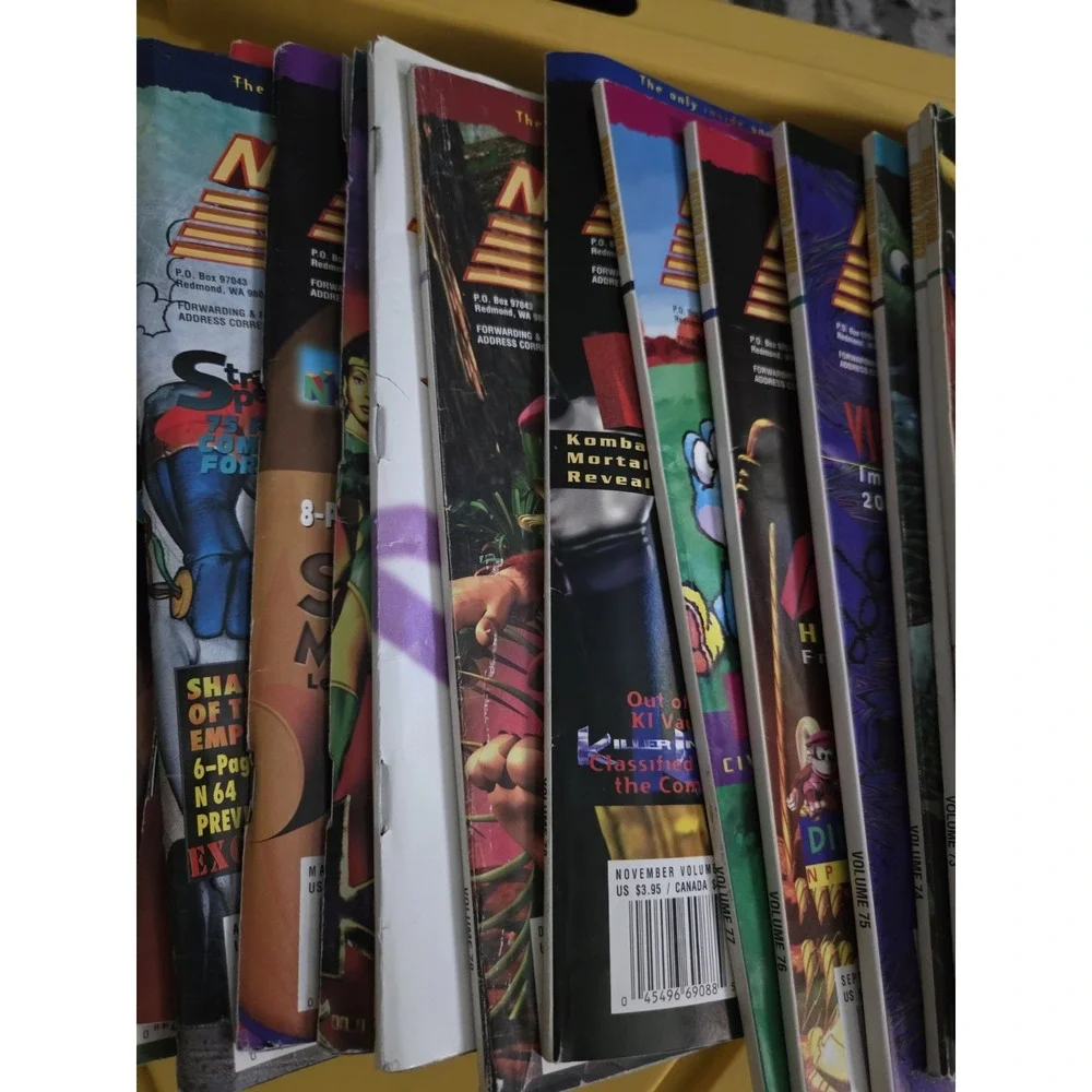 Nintendo Power Magazine Lot Volumes: 66, 73 to 91, 93 and 94, (17 Total)